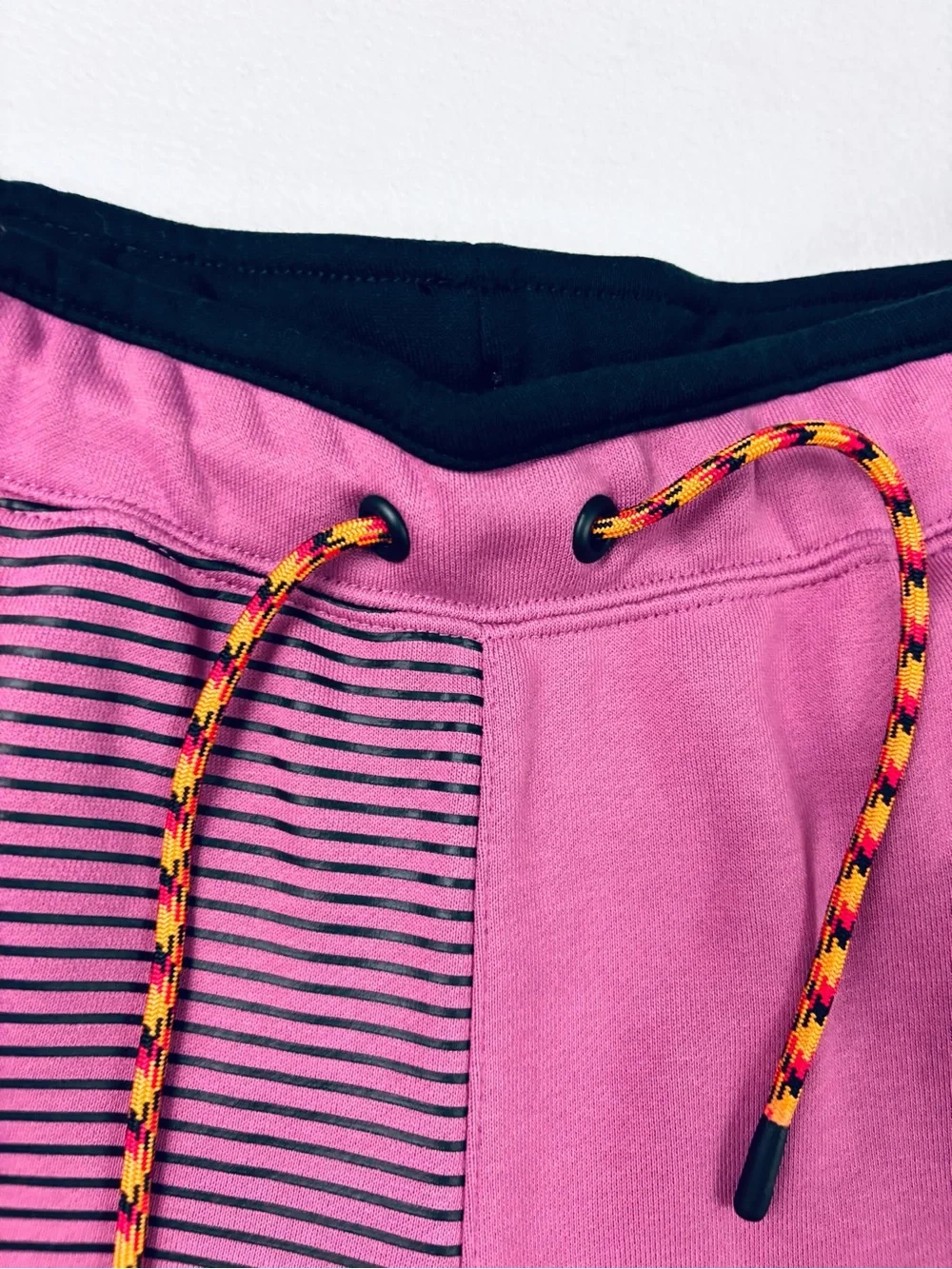 Nike Air Jordan Jumpman Topography Fleece‎ Shorts Split Purple Magenta (L)